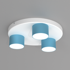 Deckenleuchte Spot DIXIE (3x GX53) Blau - Milagro