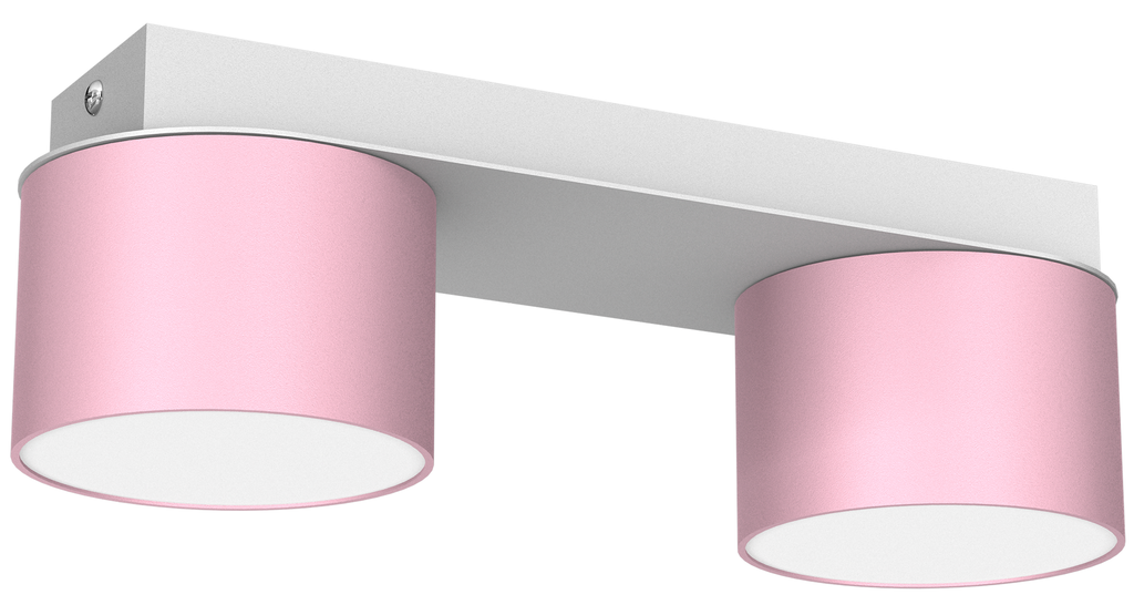Deckenleuchte Spot DIXIE (2x GX53) Rosa - Milagro