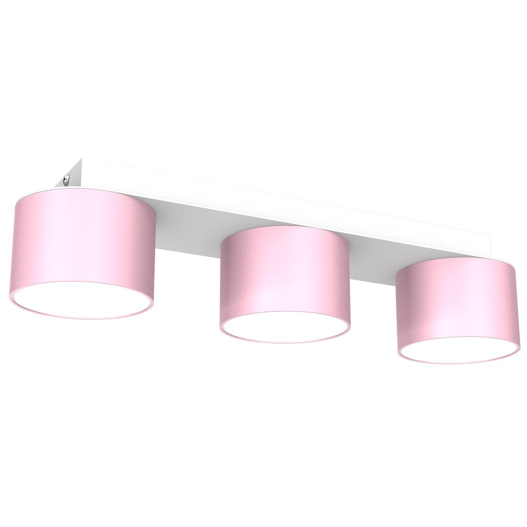 Deckenleuchte Spot DIXIE (3x GX53) Rosa - Milagro