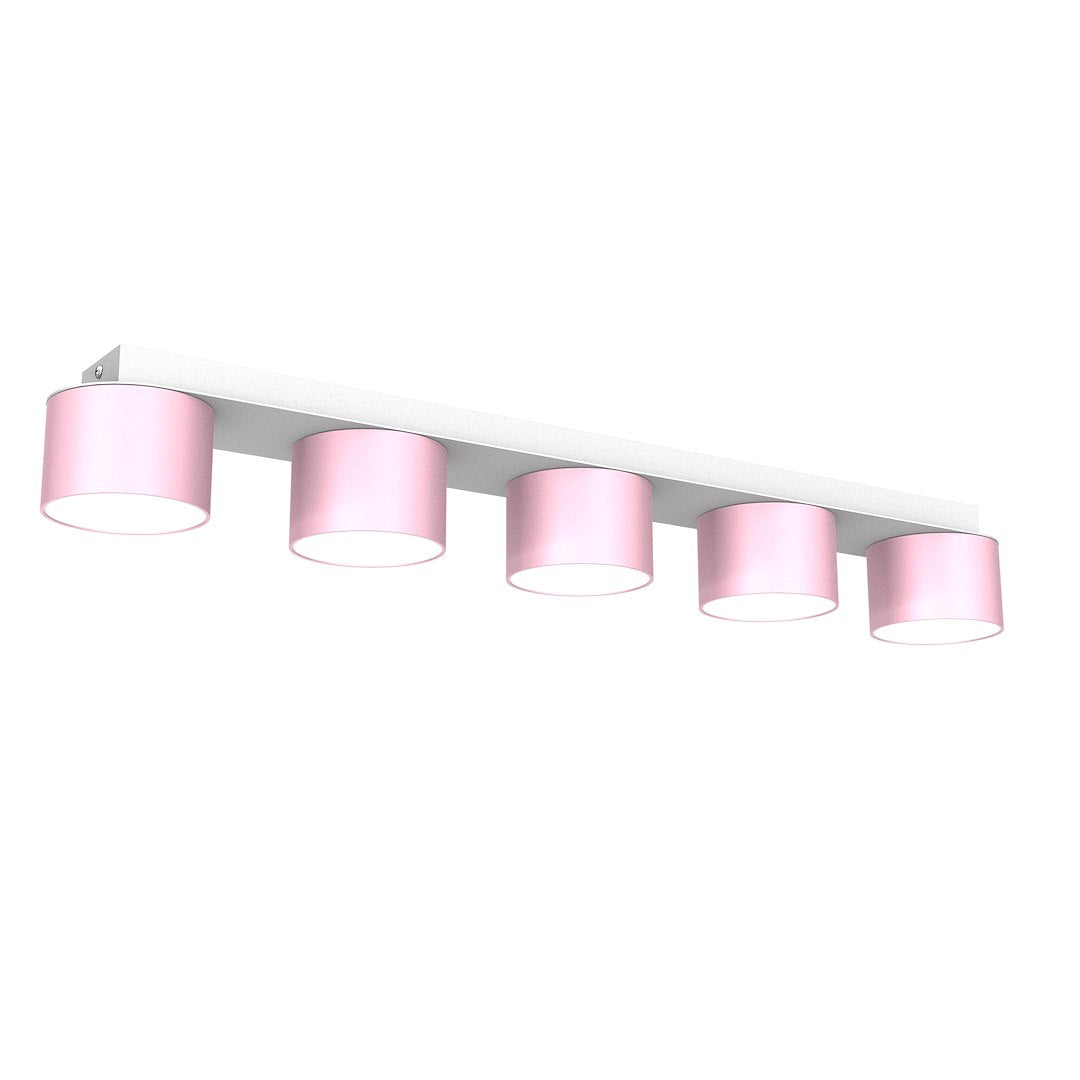 Deckenleuchte Spot DIXIE (5x GX53) Rosa - Milagro