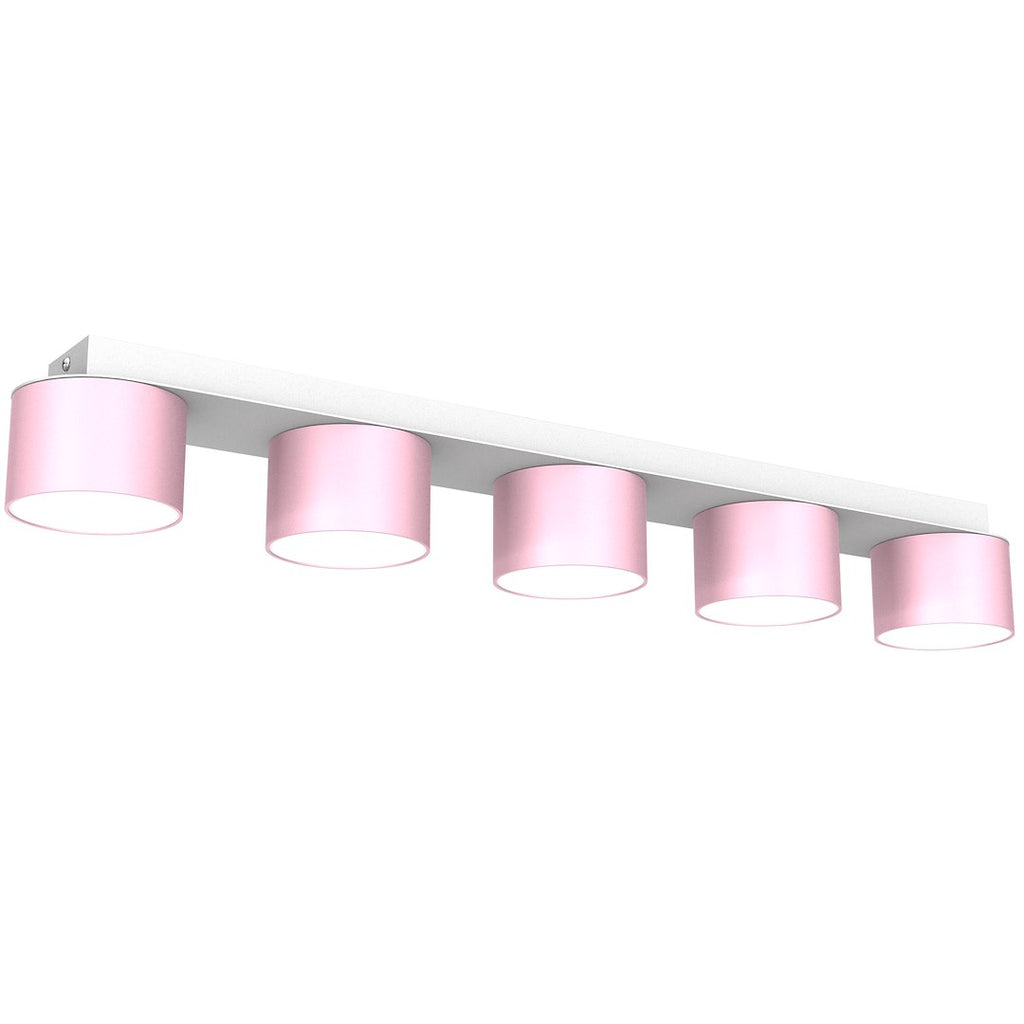 Deckenleuchte Spot DIXIE (5x GX53) Rosa - Milagro