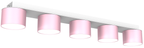 Deckenleuchte Spot DIXIE (5x GX53) Rosa - Milagro