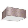 Deckenleuchte Ziggy (3x E27) Rosa & Gold - Milagro