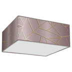 Deckenleuchte Ziggy (3x E27) Rosa & Gold - Milagro