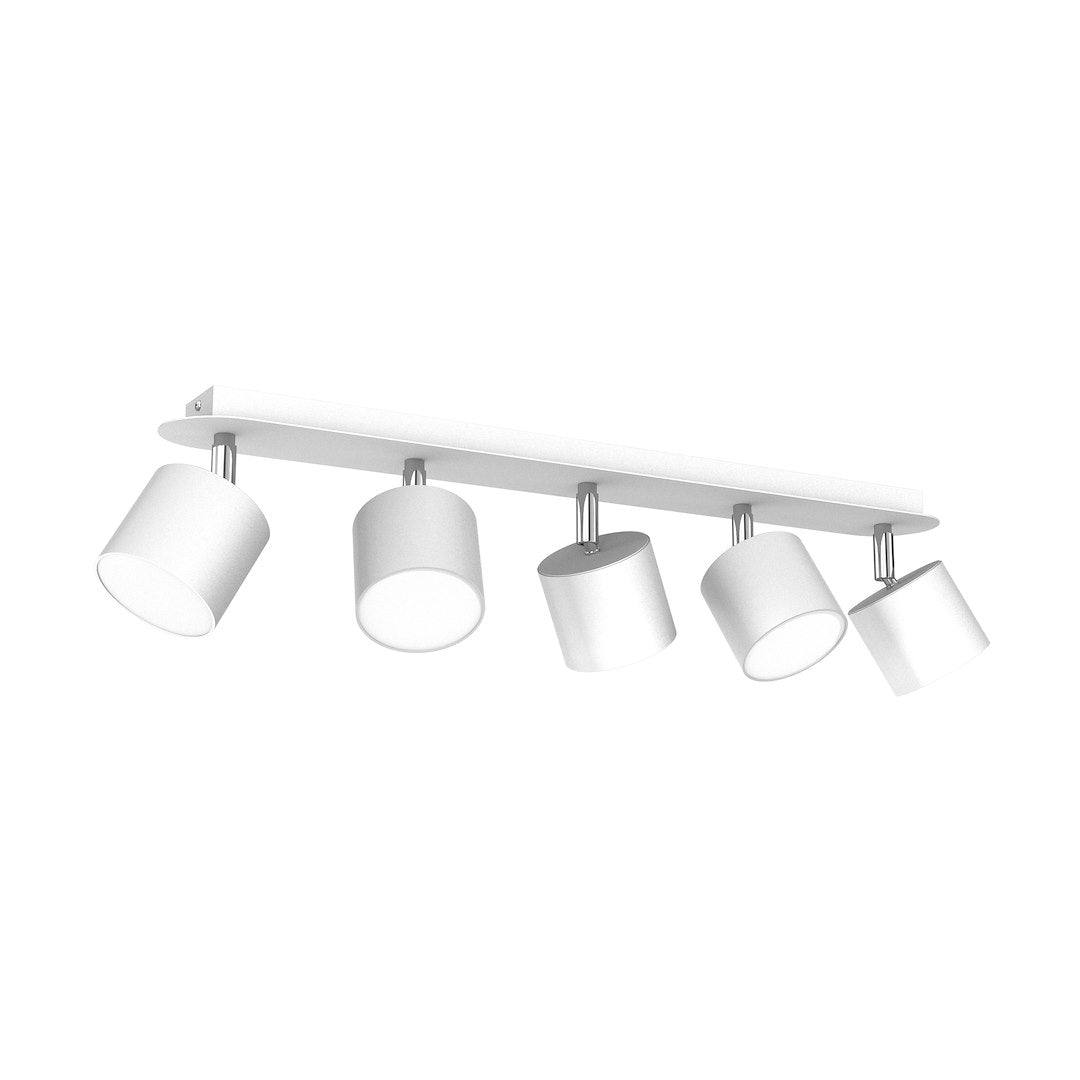 Deckenleuchte Spot DIXIE (5x GX53) Weiß – Milagro