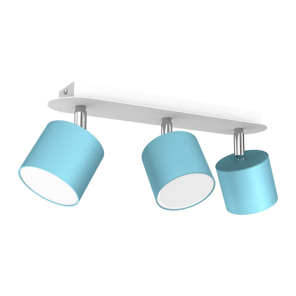 Deckenleuchte Spot DIXIE (3x GX53) Blau - Milagro