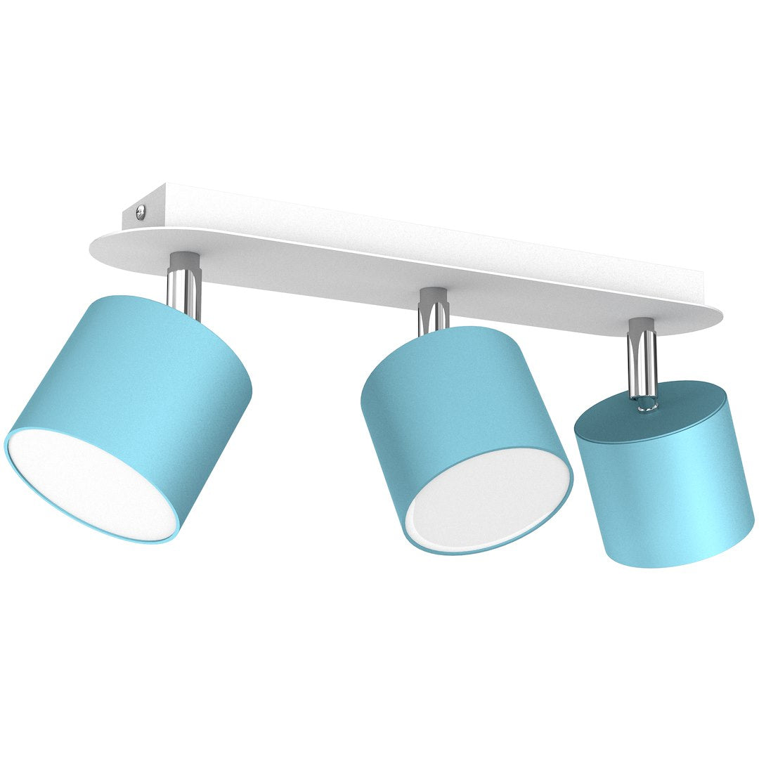 Deckenleuchte Spot DIXIE (3x GX53) Blau - Milagro
