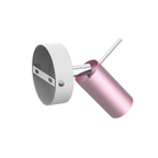 Wandleuchte PRESTON 1x mini GU10 Rosa & Weiß - Milagro