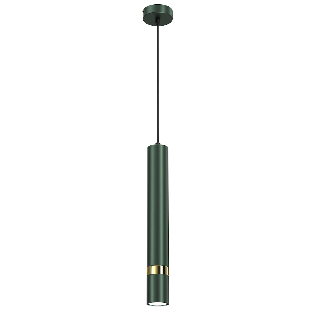 Pendelleuchte JOKER Grün & Gold (1x GU10) - Milagro