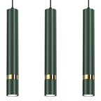 Pendelleuchte JOKER Grün & Gold (3x GU10) - Milagro