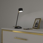 Tischleuchte Schreibtisch ARENA Schwarz & Gold (1x GX53) - Milagro