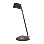 Tischleuchte Schreibtisch ARENA Schwarz & Gold (1x GX53) - Milagro