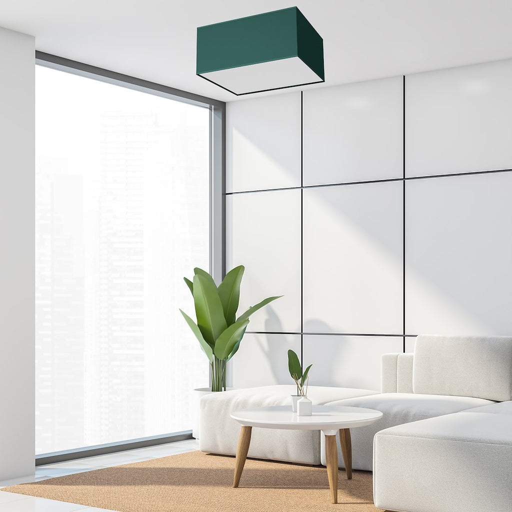 Deckenleuchte VERDE GREEN kwadrat (2x E27) - Milagro