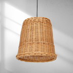Pendelleuchte VIMINI Natur Holz (1x E27) - Milagro