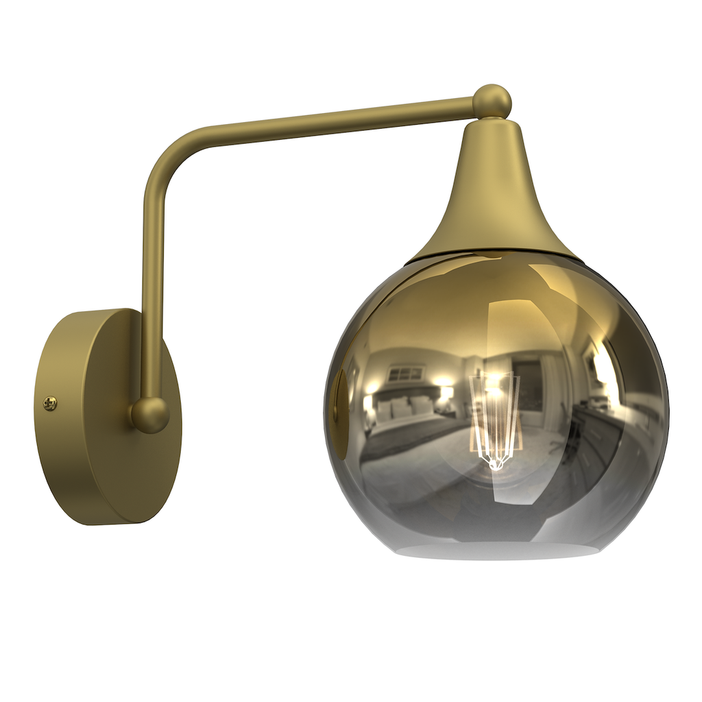 Wandleuchte Monte Gold (1x E27) - Milagro
