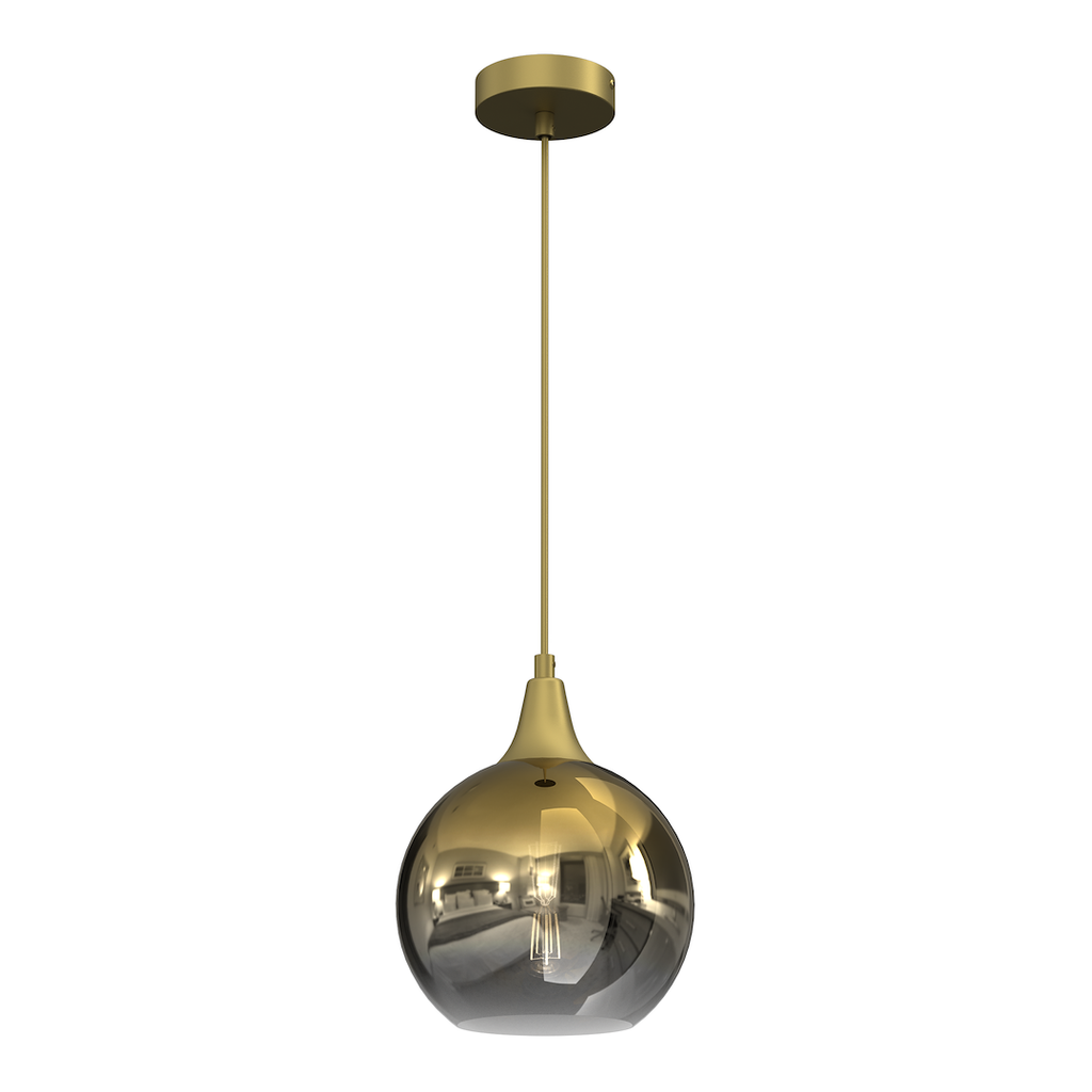 Pendelleuchte MONTE Gold 20 cm (1x E27) - Milagro