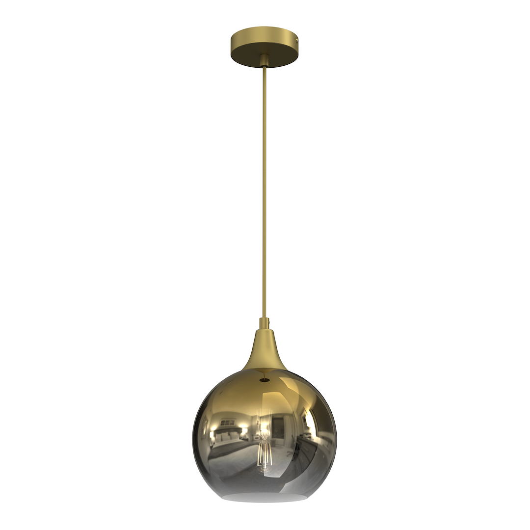 Pendelleuchte MONTE Gold 20 cm (1x E27) - Milagro