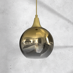 Pendelleuchte MONTE Gold 20 cm (1x E27) - Milagro