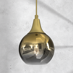 Pendelleuchte MONTE Gold 15 cm (1x E27) - Milagro