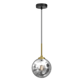 Pendelleuchte REFLEX 17 cm, Glas, Gold (1x E14) - Milagro