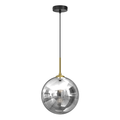 Pendelleuchte REFLEX 25 cm, Glas, Gold (1x E27) - Milagro