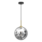 Pendelleuchte REFLEX 25 cm, Glas, Gold (1x E27) - Milagro