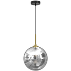 Pendelleuchte REFLEX 25 cm, Glas, Gold (1x E27) - Milagro