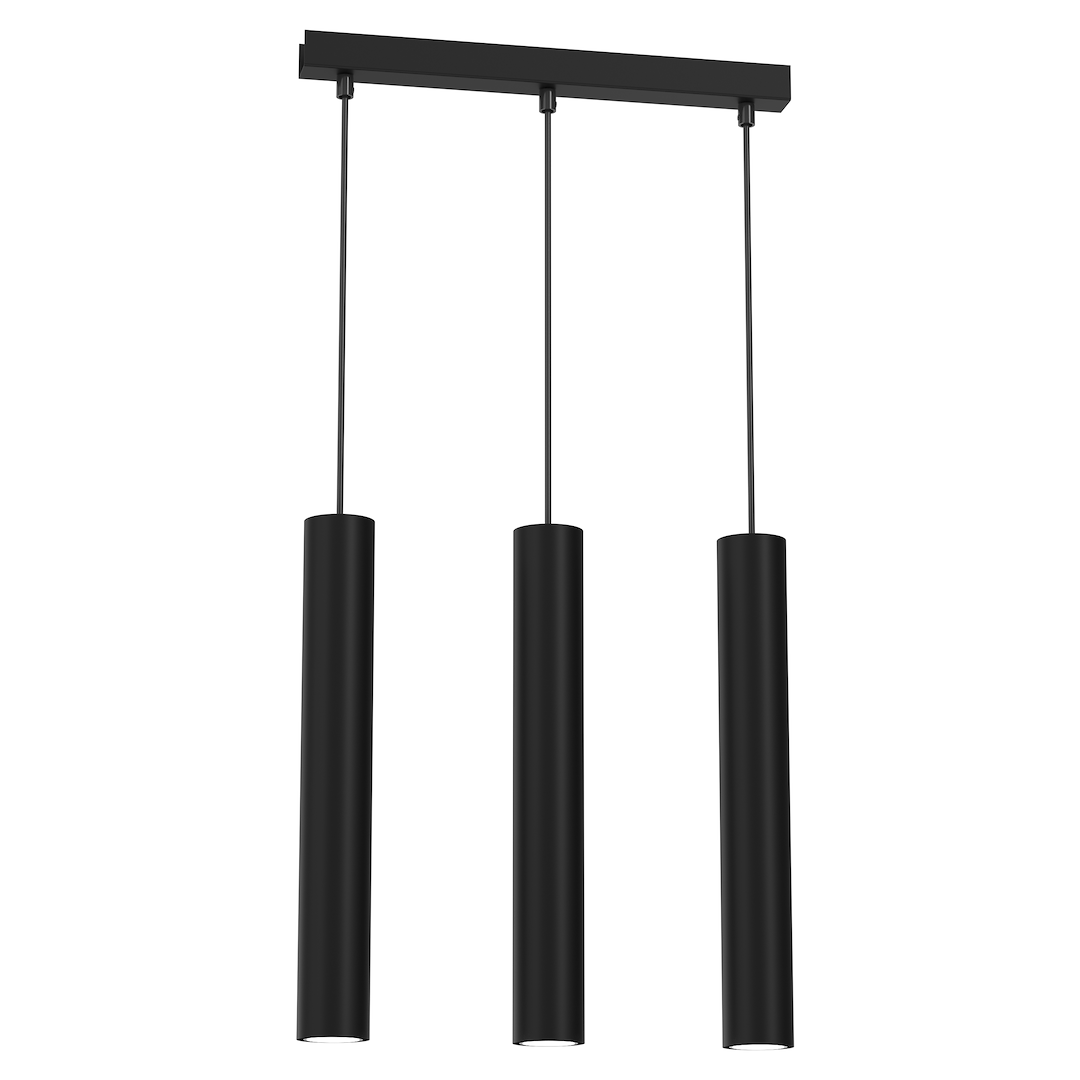 Pendelleuchte HUDSON Schwarz (3x GU10) - Milagro