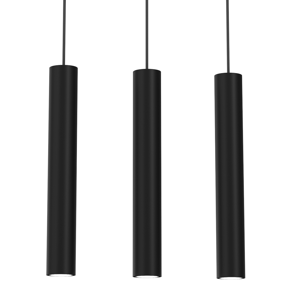 Pendelleuchte HUDSON Schwarz (3x GU10) - Milagro