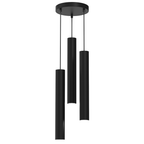 Pendelleuchte HUDSON Schwarz (3x GU10) - Milagro
