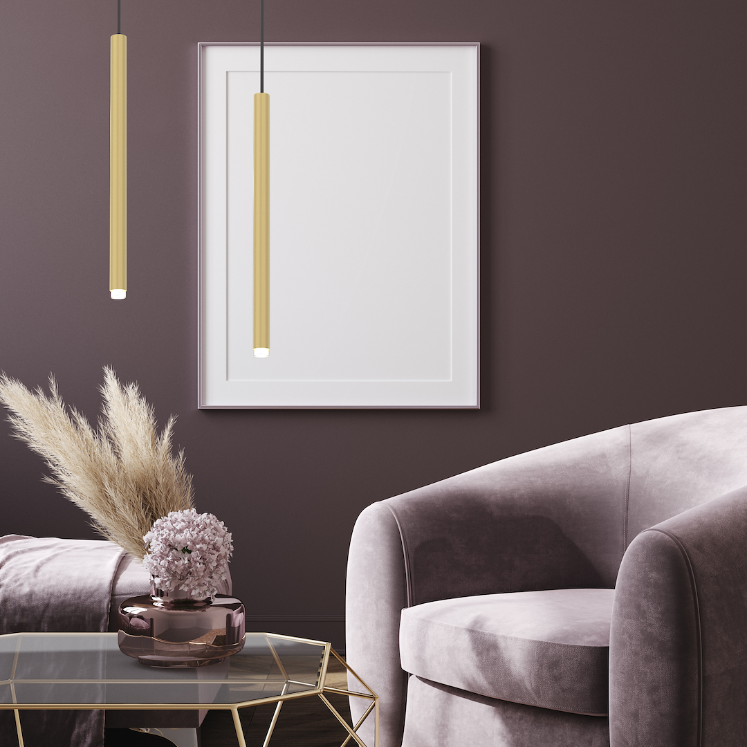 Pendelleuchte MONZA BRASS Gold (1x G9) - Milagro