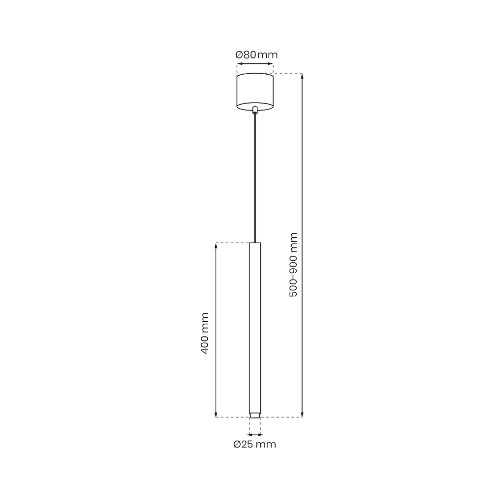 Pendelleuchte MONZA BRASS Gold (1x G9) - Milagro