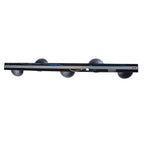 Deckenleuchte & Spot Balken SFERA Schwarz (5x E14) Glas Satiniert - Milagro