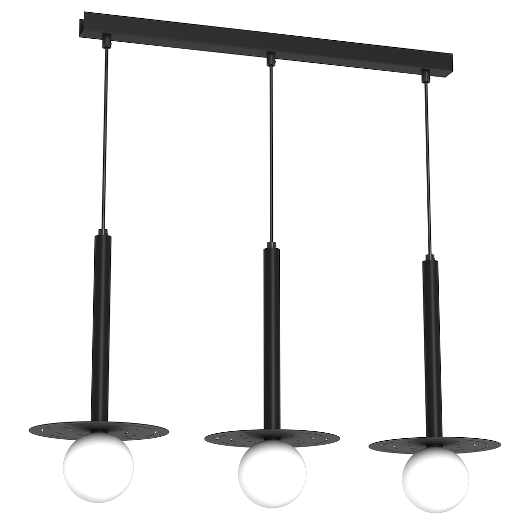 Pendelleuchte FUTURA (3x G9) Schwarz - Milagro