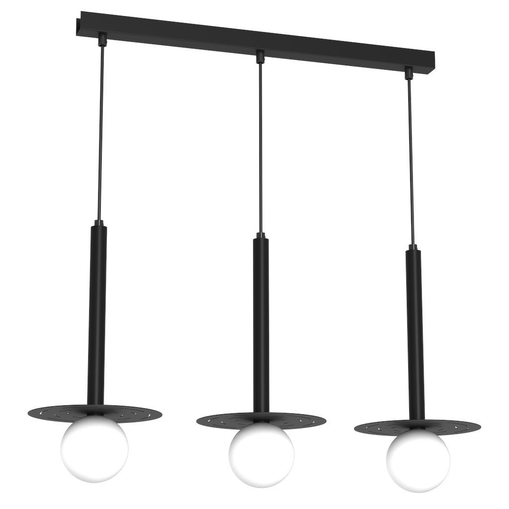 Pendelleuchte FUTURA (3x G9) Schwarz - Milagro
