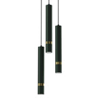 Pendelleuchte JOKER Grün & Gold (3x GU10) - Milagro
