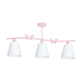 Kinder-Deckenleuchte Spot Balken ALICE Pink, Rosa (3x E14) - Milagro