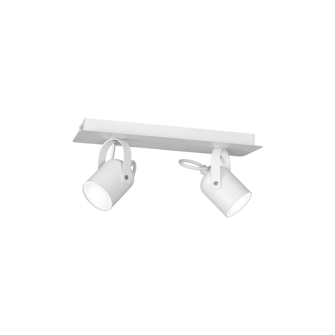 Deckenleuchte Spot Balken PICO (2x GU10) Weiß - Milagro