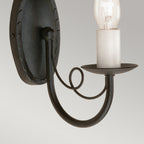 Wandleuchte Minster (goldfarben) 1x - Elstead Lighting