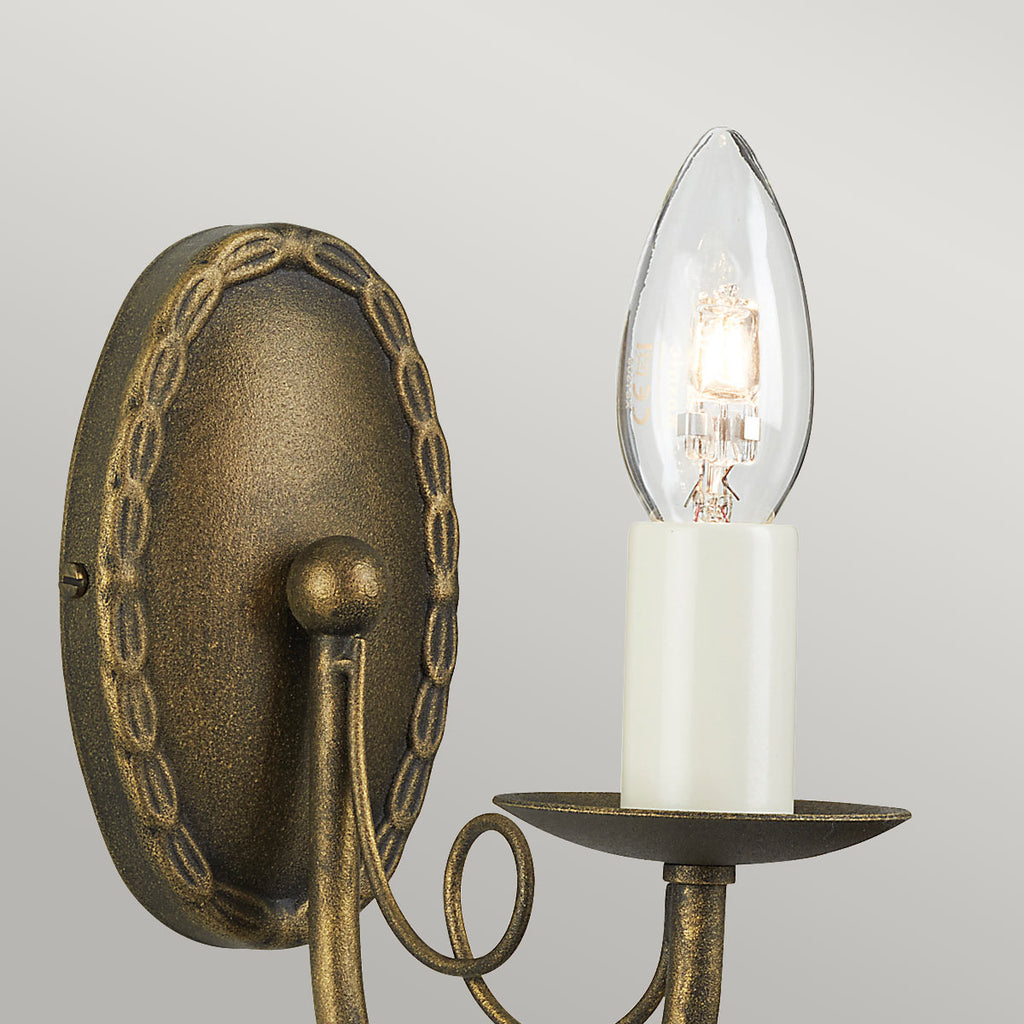 Wandleuchte Minster (schwarz) 1x - Elstead Lighting