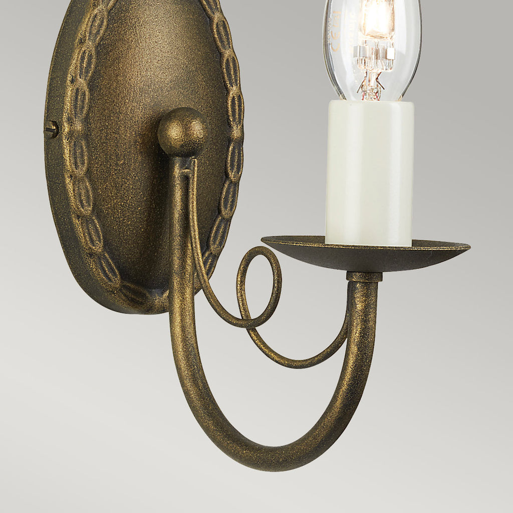 Wandleuchte Minster (schwarz) 1x - Elstead Lighting