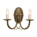 Wandleuchte Minster (schwarz) 2x - Elstead Lighting
