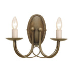 Wandleuchte Minster (schwarz) 2x - Elstead Lighting