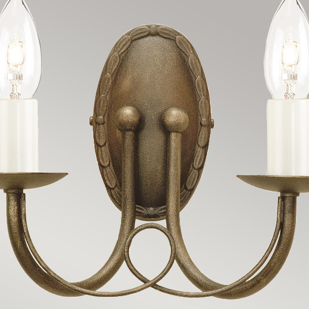Wandleuchte Minster (schwarz) 2x - Elstead Lighting