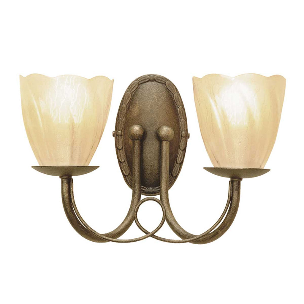 Wandleuchte Minster (schwarz) 2x - Elstead Lighting