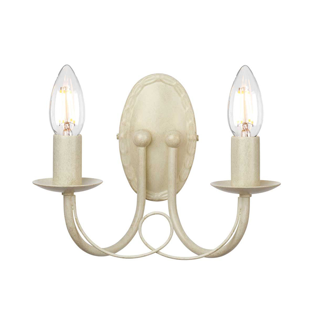 Wandleuchte Minster (goldfarben) 2x - Elstead Lighting