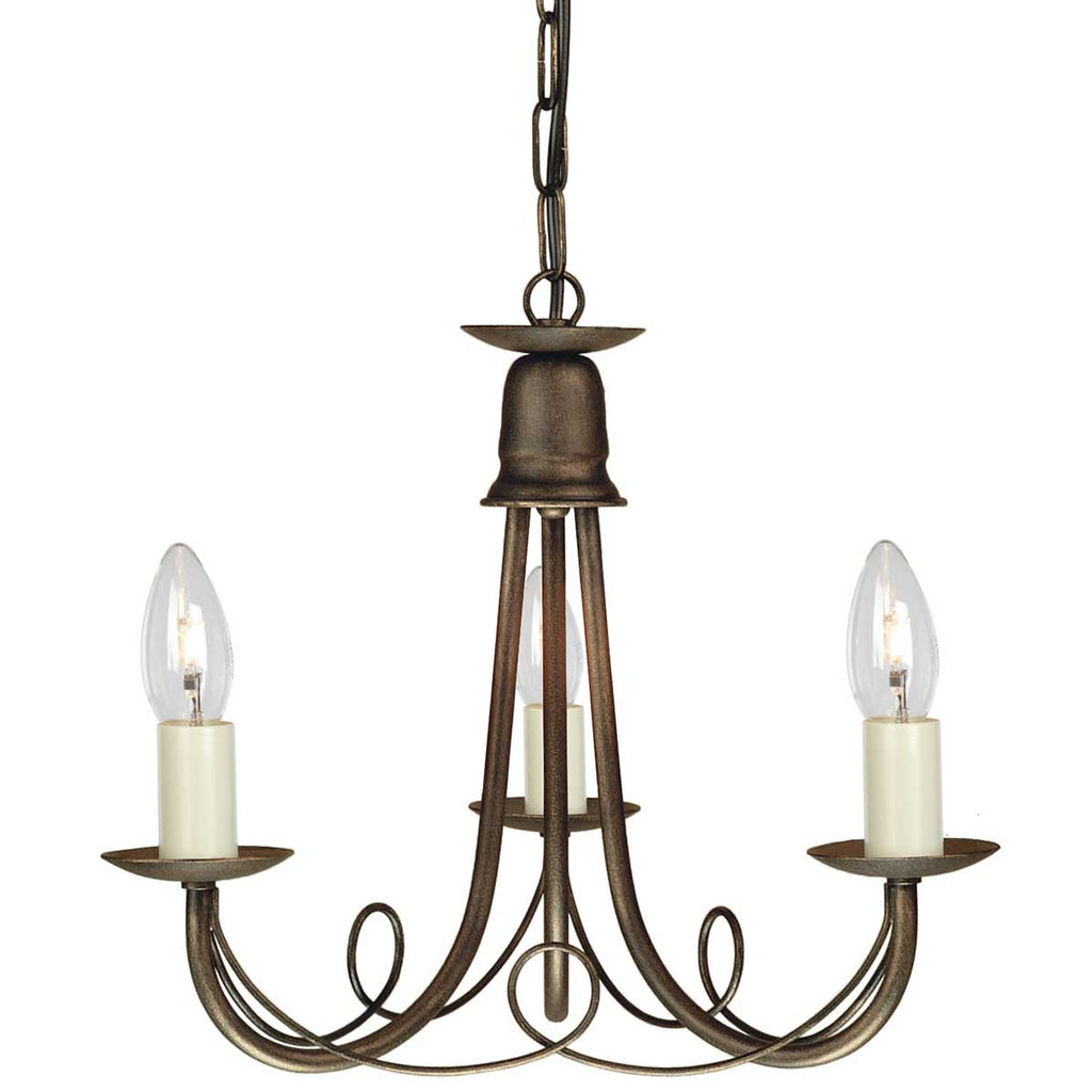 Pendelleuchte Minster (schwarz) 3x - Elstead Lighting