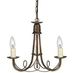 Pendelleuchte Minster (schwarz) 3x - Elstead Lighting