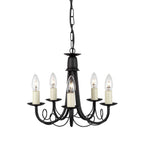 Pendelleuchte Minster (schwarz) 5x - Elstead Lighting