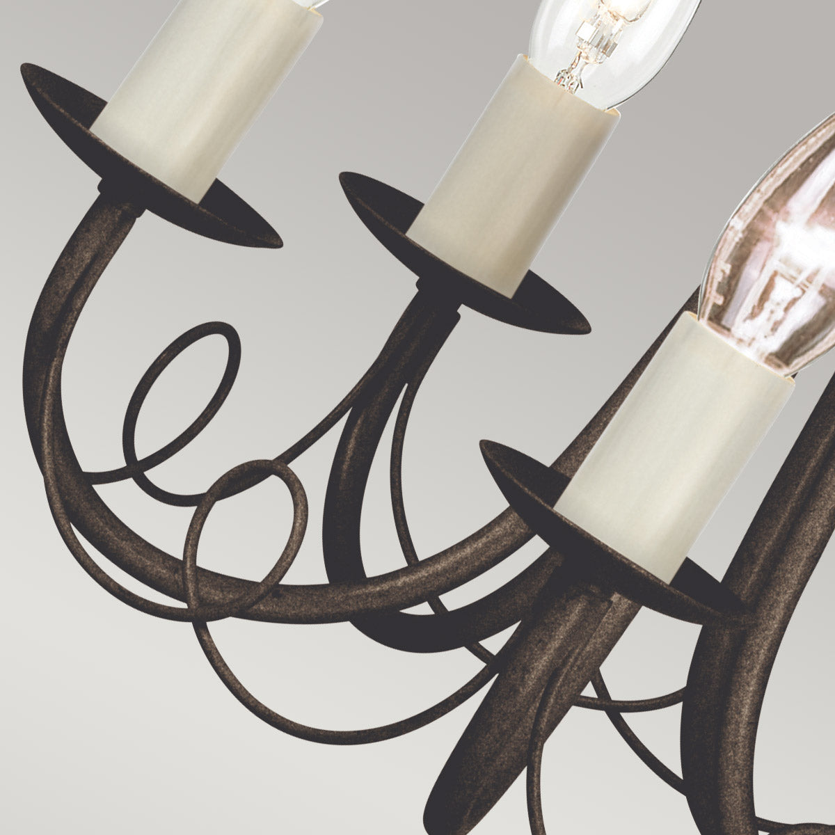 Pendelleuchte Minster (schwarz) 5x - Elstead Lighting